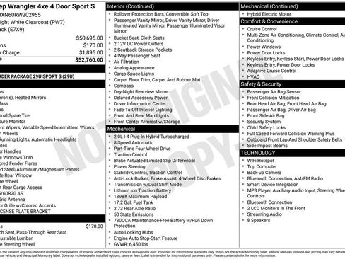Used 2024 Jeep Wrangler Unlimited AWD/4WD image 25