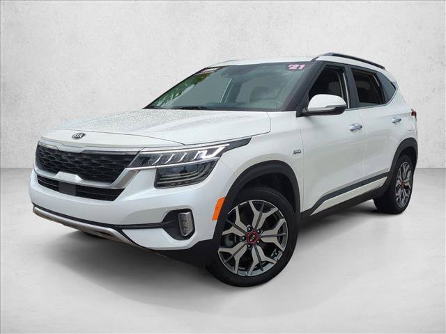 Used 2021 Kia Seltos SX w/ SX Sunroof Package AWD/4WD image 2