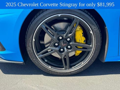 Used 2025 Chevrolet Corvette Stingray Preferred Conv w/ Z51 Performance Package RWD image 13