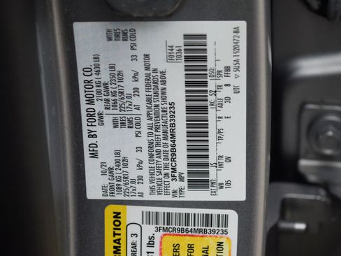 Used 2021 Ford Bronco Sport Big Bend w/ Big Bend Package (96B) AWD/4WD image 26