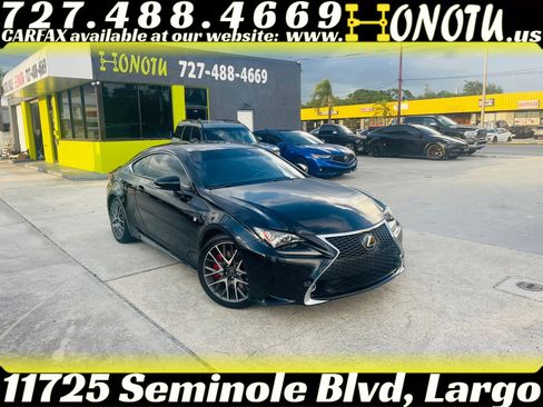 Used 2015 Lexus RC 350 w/ F Sport w/Summer Tires RWD image 1