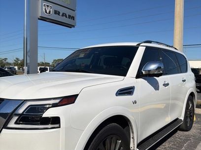 Used 2022 Nissan Armada Platinum w/ Captain's Chairs Package