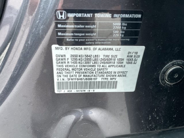 Used 2018 Honda Pilot EX-L image 32