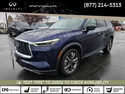 Certified 2022 INFINITI QX60 Luxe w/ Vision Package