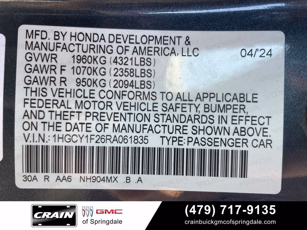 Used 2024 Honda Accord LX image 32