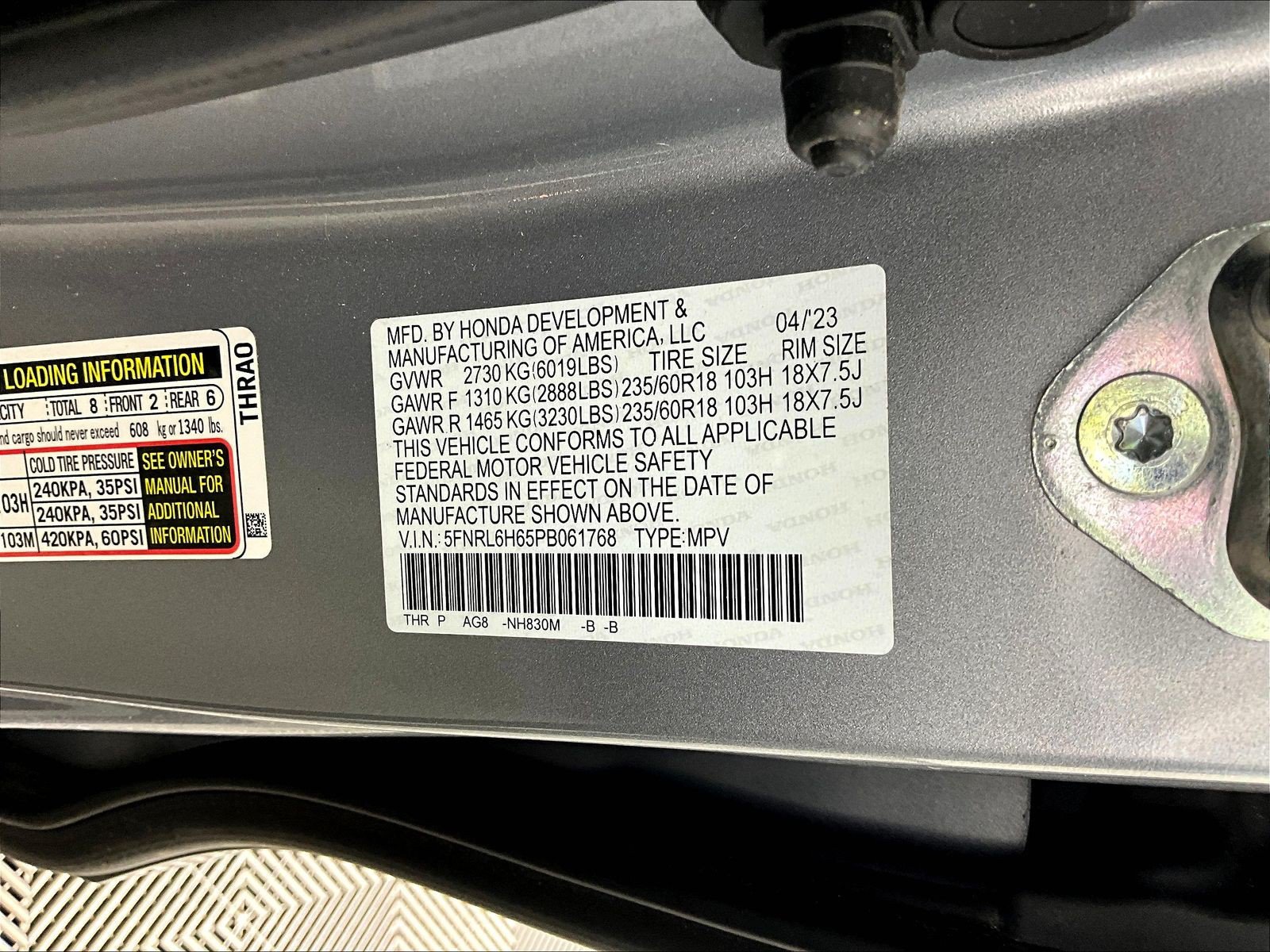 Used 2023 Honda Odyssey EX-L image 18