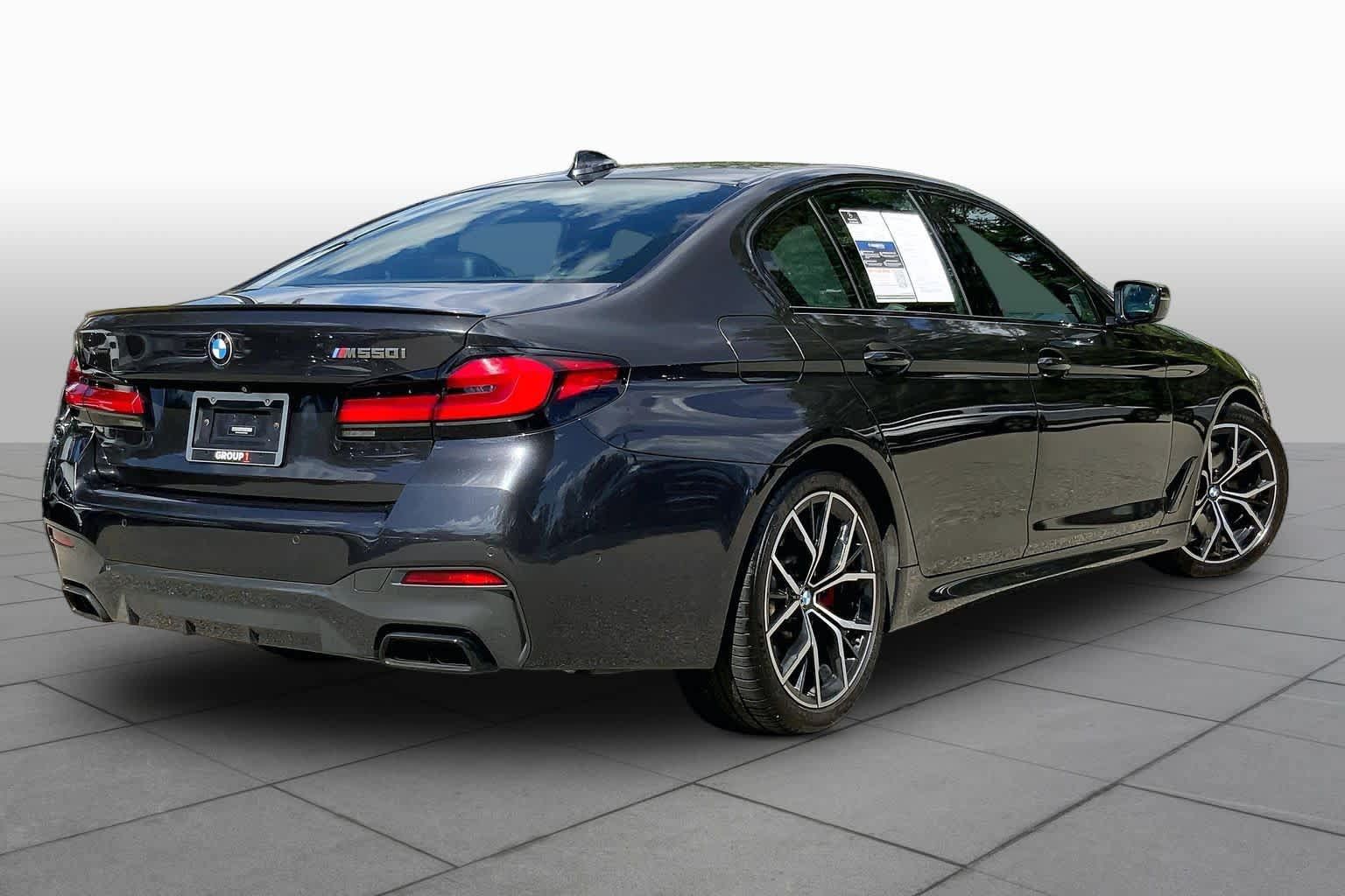 Used 2021 BMW M550i xDrive w/ Executive Package AWD/4WD image 13