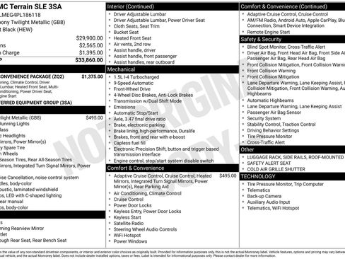 Used 2023 GMC Terrain SLE w/ Driver Convenience Package FWD image 5