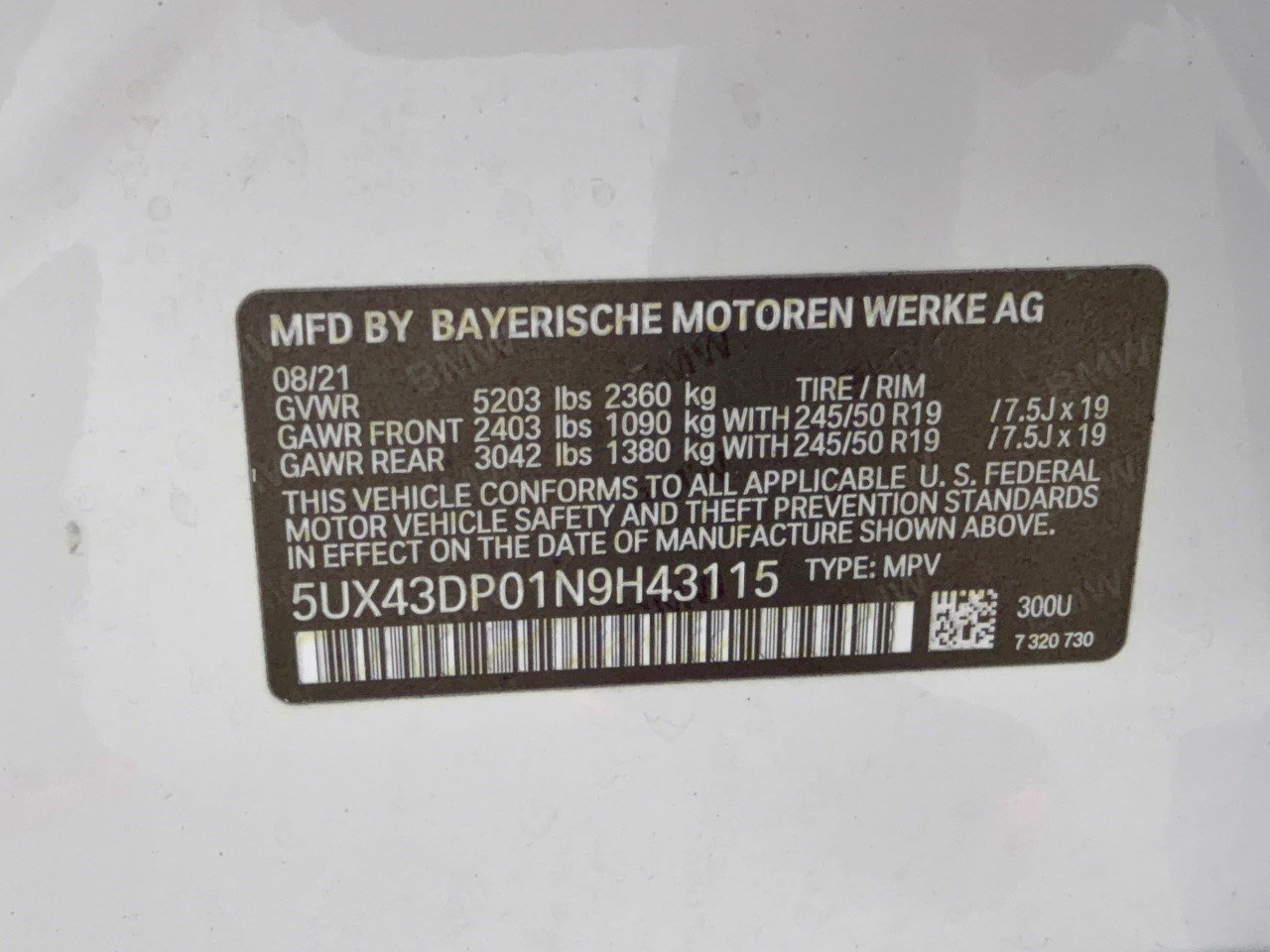 Used 2022 BMW X3 sDrive30i w/ Convenience Package RWD image 31