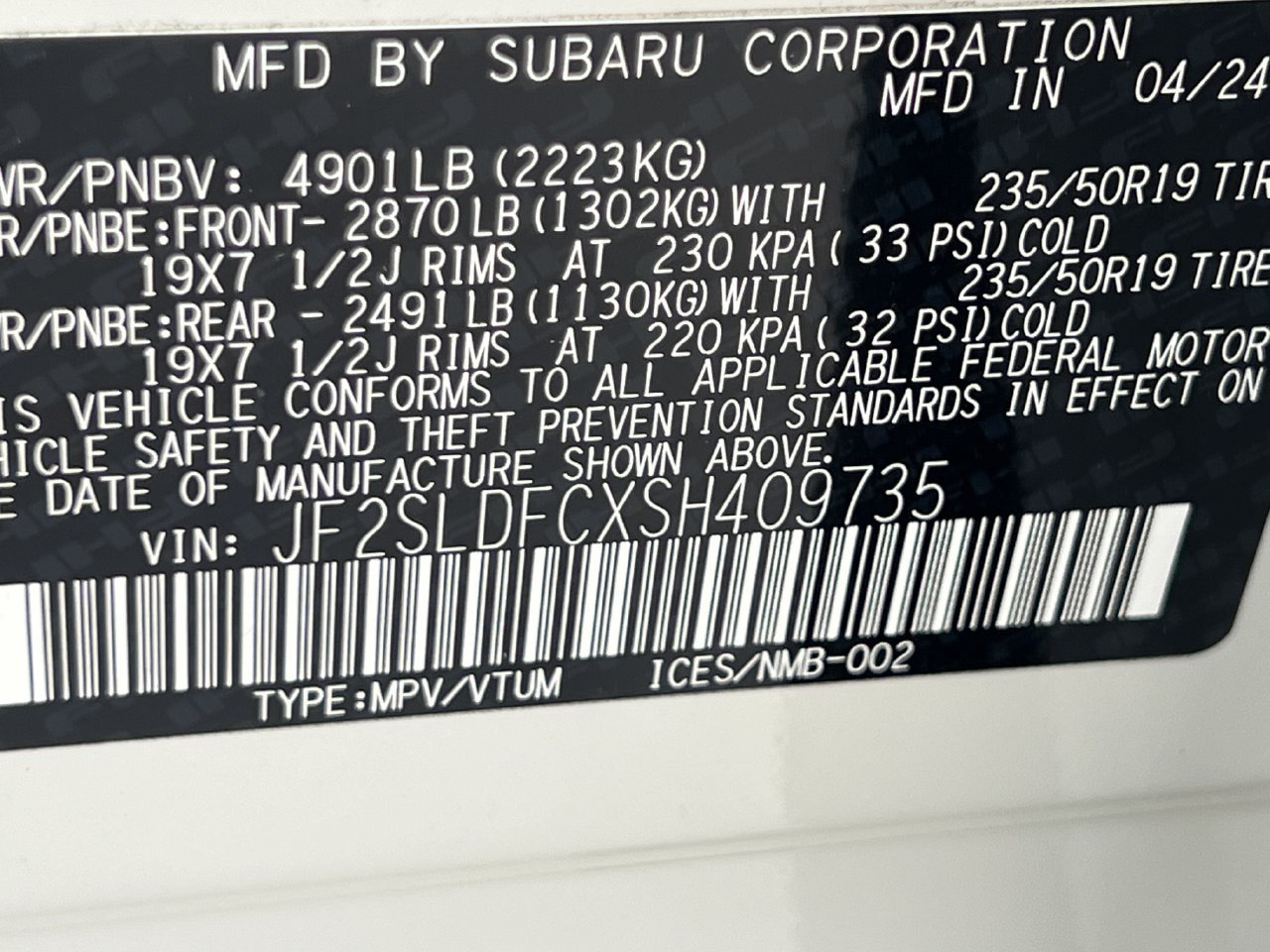 Used 2025 Subaru Forester Sport w/ Popular Package #1 AWD/4WD image 25