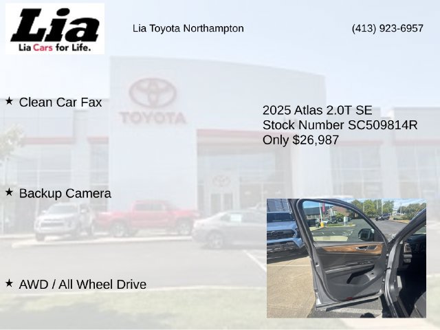 Used 2025 Volkswagen Atlas SE AWD/4WD image 7