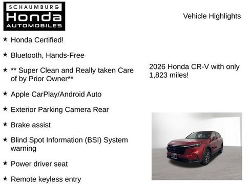 Used 2026 Honda CR-V EX-L image 14