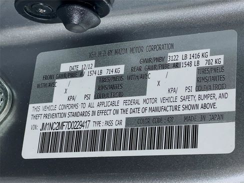 Used 2013 MAZDA MX-5 Miata Club image 28