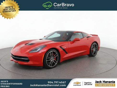 Used 2016 Chevrolet Corvette Stingray Coupe w/ 3LT Preferred Equipment Group RWD image 2