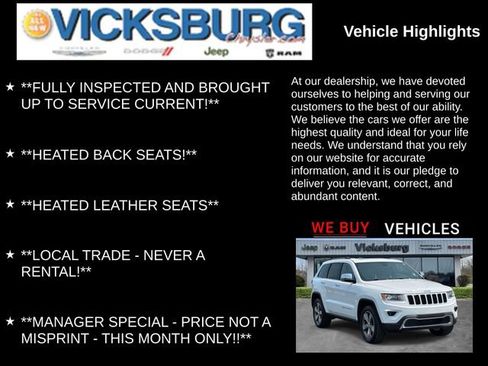 Used 2016 Jeep Grand Cherokee Limited AWD/4WD image 13