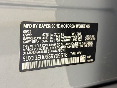 Used 2025 BMW X5 M60i w/ Climate Comfort Package AWD/4WD image 20