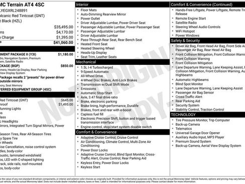 Used 2024 GMC Terrain AT4 w/ Infotainment Package II image 2