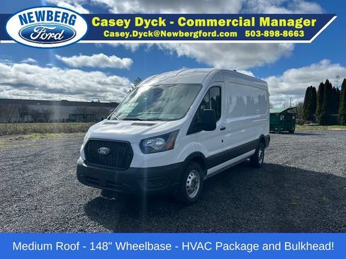 New 2026 Ford Transit 350 148 Medium Roof AWD w/ Electrician Trade Package image 2