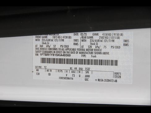 Used 2025 Ford Transit 250 Low Roof w/ Exterior Upgrade Package RWD image 20