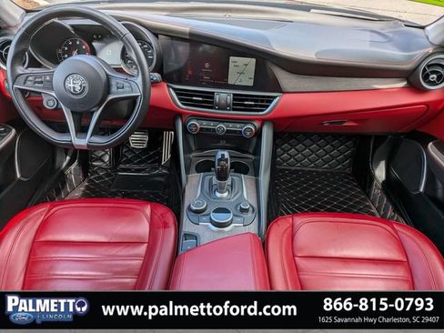 Used 2019 Alfa Romeo Giulia Ti w/ Quick Order Package 22X Lusso AWD/4WD image 13