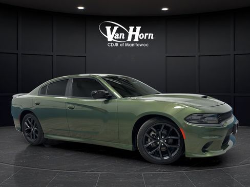 Used 2021 Dodge Charger R/T w/ Blacktop Package RWD image 1