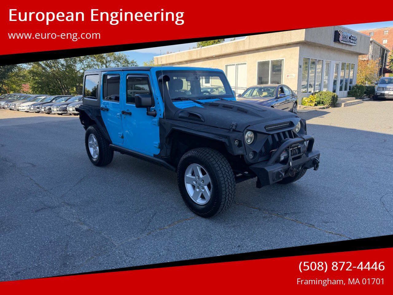 Used 2017 Jeep Wrangler Unlimited Sport w/ Quick Order Package 24S AWD/4WD image 1