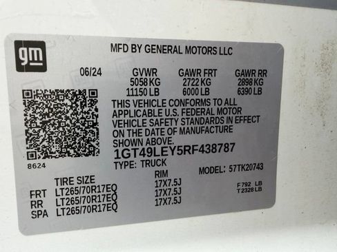 Used 2024 GMC Sierra 2500 Pro w/ Convenience Package AWD/4WD image 40