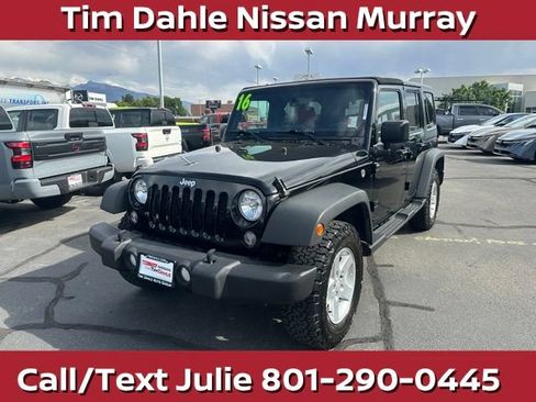 Used 2016 Jeep Wrangler Unlimited Sport w/ Quick Order Package 24S AWD/4WD image 5