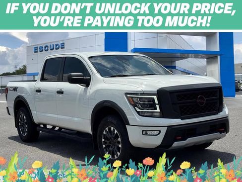Used 2024 Nissan Titan PRO-4X w/ Off Road Protection Package AWD/4WD image 1
