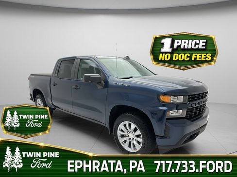 Used 2021 Chevrolet Silverado 1500 Custom AWD/4WD image 1