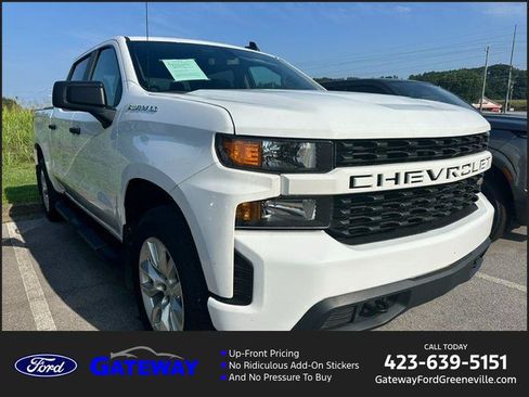 Used 2021 Chevrolet Silverado 1500 Custom AWD/4WD image 1