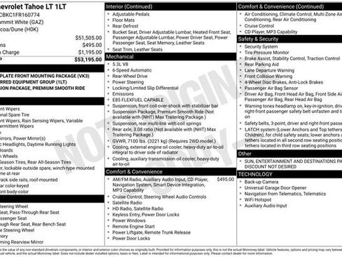 Used 2015 Chevrolet Tahoe LT image 4