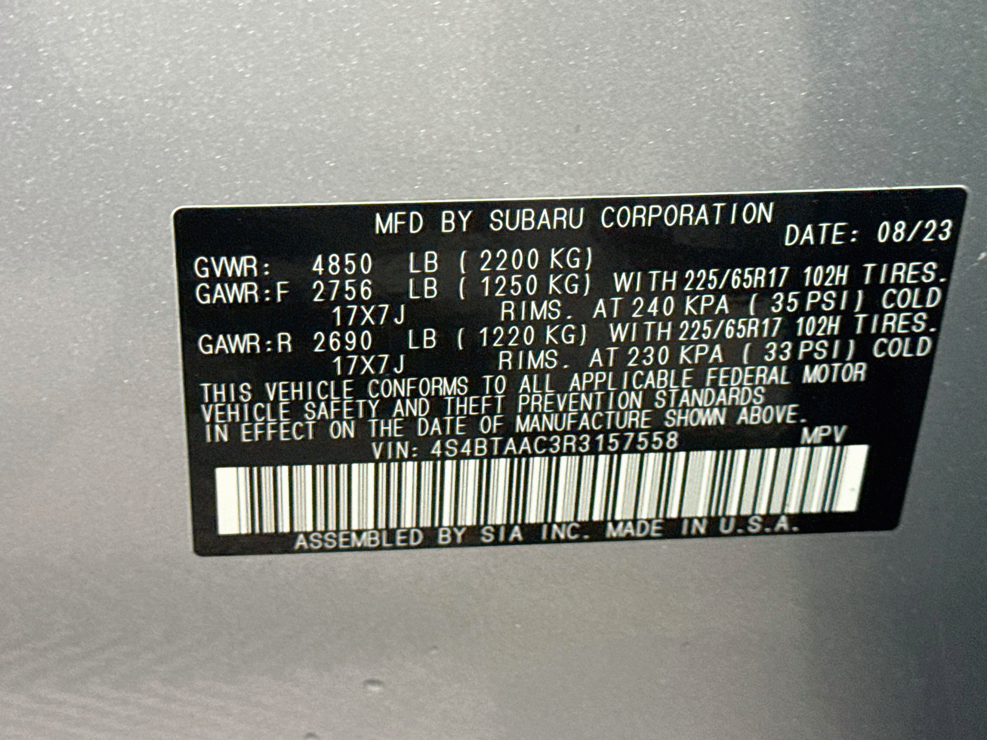 Used 2024 Subaru Outback AWD/4WD image 28