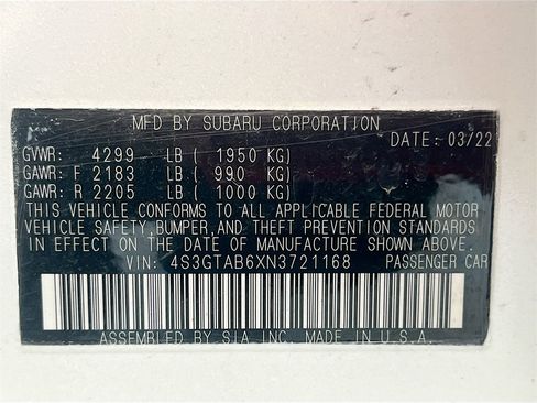 Used 2022 Subaru Impreza 2.0i Premium image 30