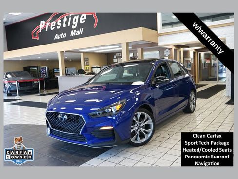 Used 2019 Hyundai Elantra GT N Line w/ Tech Package 03 FWD image 1