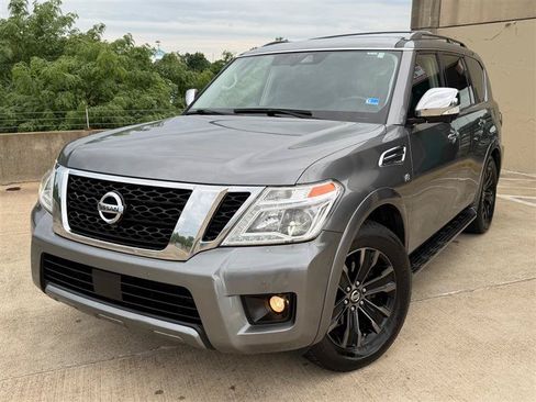 Used 2019 Nissan Armada Platinum w/ Interior Lighting Package AWD/4WD image 2