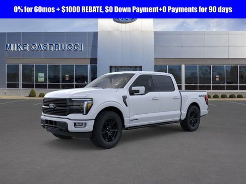 New 2025 Ford F150 Platinum w/ Equipment Group 702A High image 1