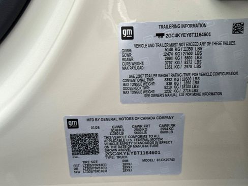 New 2026 Chevrolet Silverado 2500 ZR2 w/ LPO, Dark Essentials Package image 37