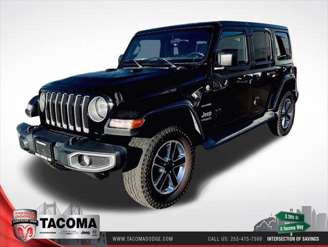 Certified 2019 Jeep Wrangler Unlimited Sahara AWD/4WD image 1