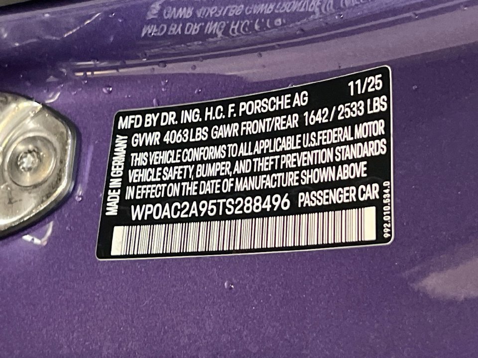 Certified 2026 Porsche 911 GT3 RWD image 33