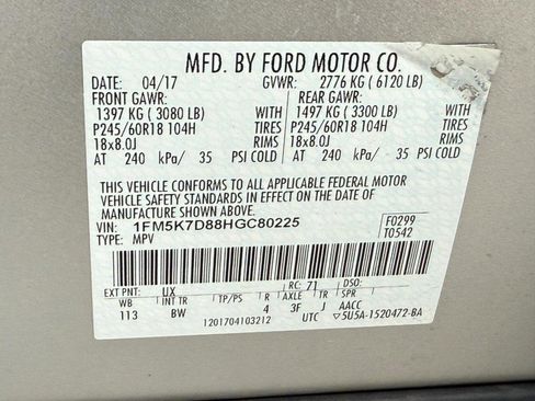 Used 2017 Ford Explorer XLT w/ Equipment Group 202A image 25