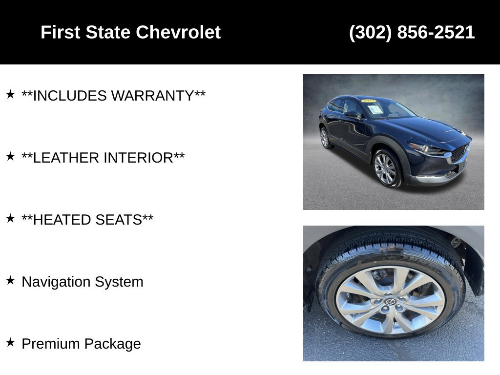 Used 2021 MAZDA CX-30 AWD 2.5 S w/ Premium Package image 4