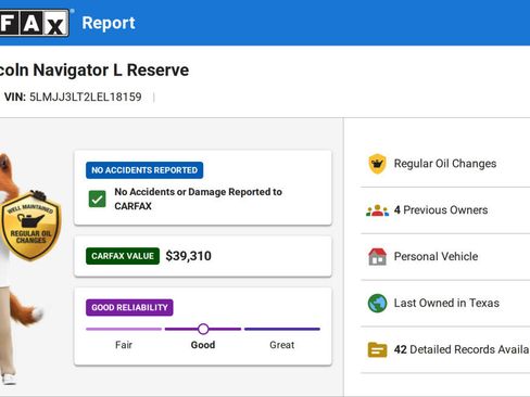 Used 2020 Lincoln Navigator L Reserve w/ Luxury Package AWD/4WD image 20