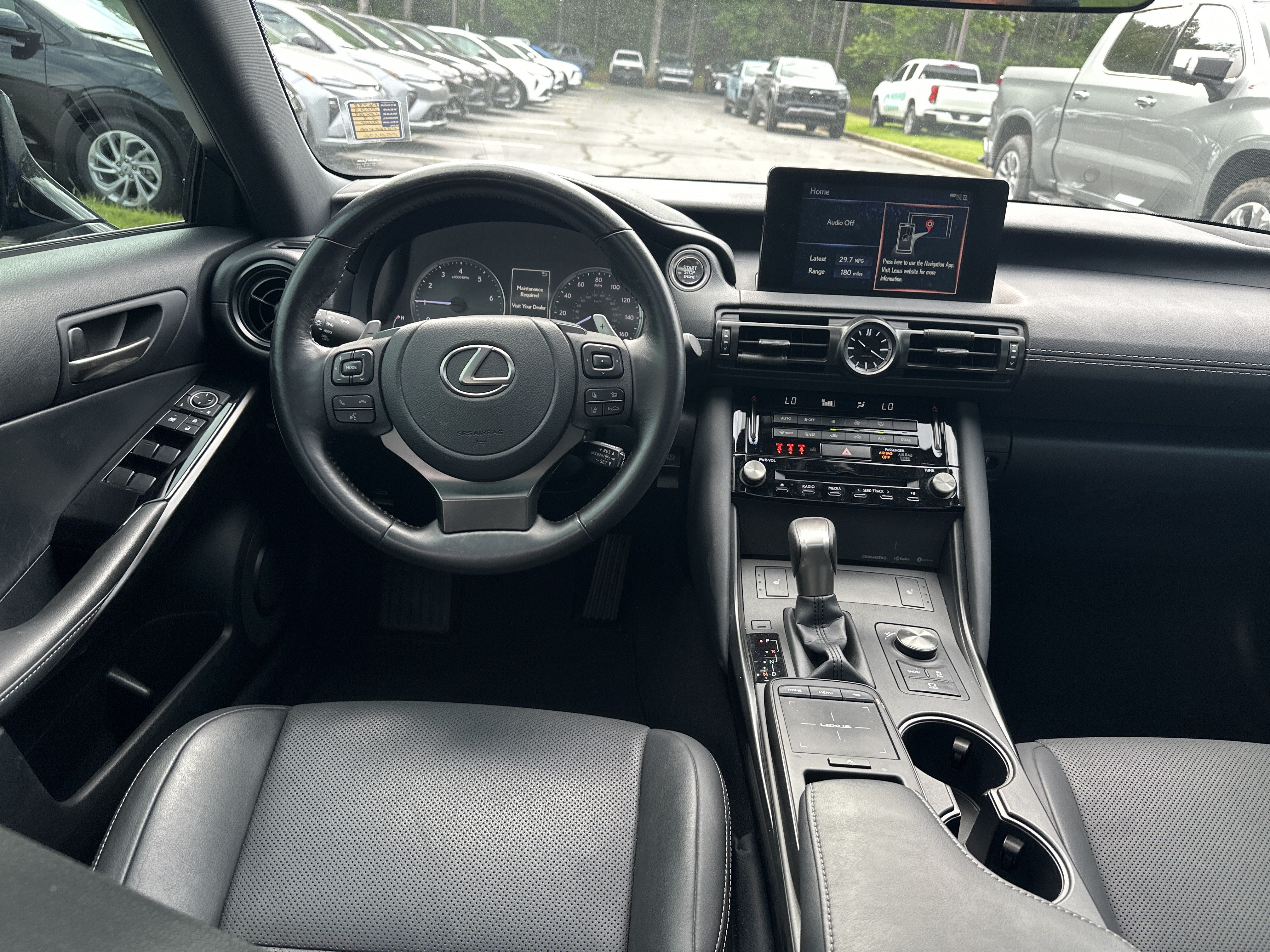 Used 2023 Lexus IS 350 F Sport w/ Accessory Package 2 RWD image 21