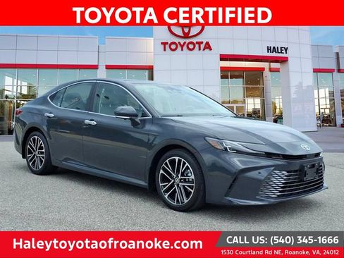 Certified 2025 Toyota Camry XLE w/ Premium Plus Package FWD image 1