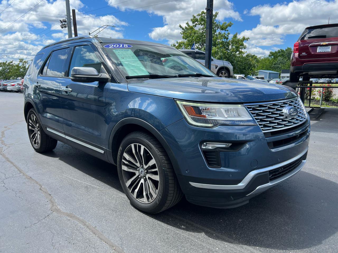 Used 2018 Ford Explorer Platinum AWD/4WD image 8