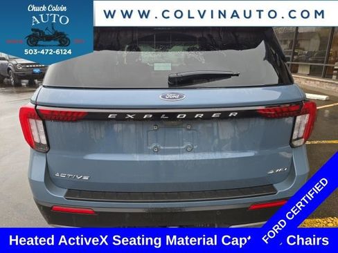 Certified 2025 Ford Explorer Active w/ Active Comfort Package image 7