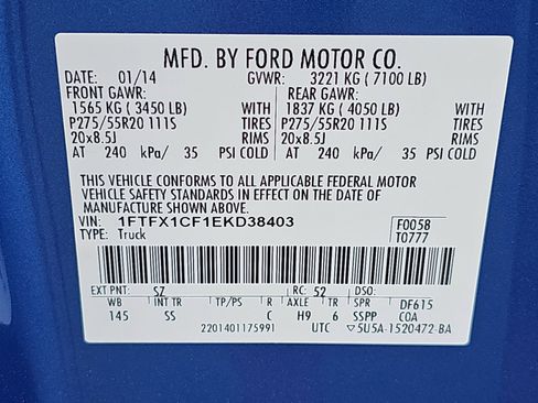 Used 2014 Ford F150 STX w/ Equipment Group 201A Mid image 29