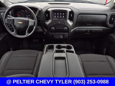 Used 2025 Chevrolet Silverado 1500 Custom w/ Turbomax Blackout Package AWD/4WD image 35