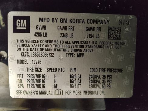 Used 2020 Chevrolet Trax LT w/ LT Convenience Package image 33